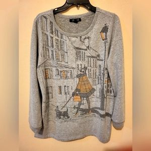 Love + Lace Long sleeve shirt